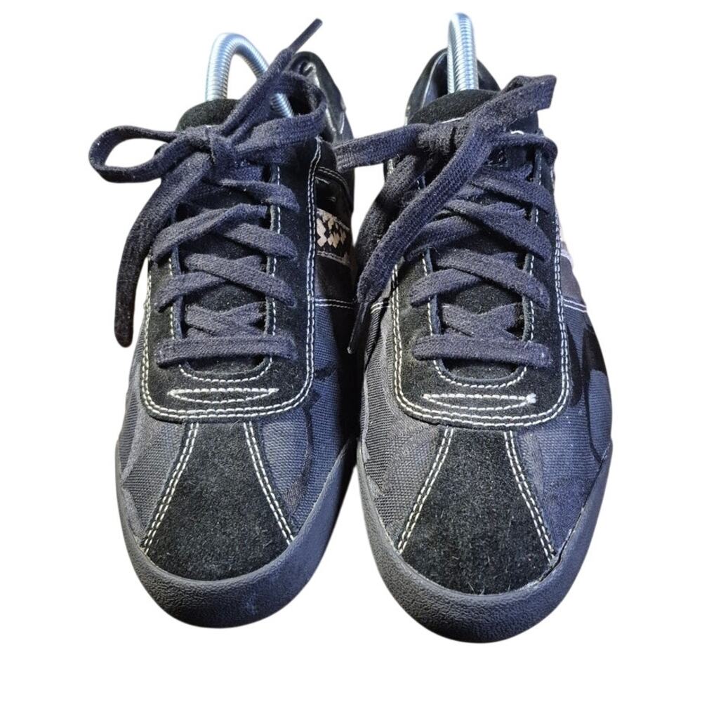 Coach Remonna Signature Jacquard & Suede Signature Sneakers Tennis Shoes Size 9